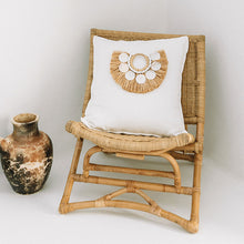 Load image into Gallery viewer, Boho and Coastal style cushion which will accentuate your coastal or boho style decor
